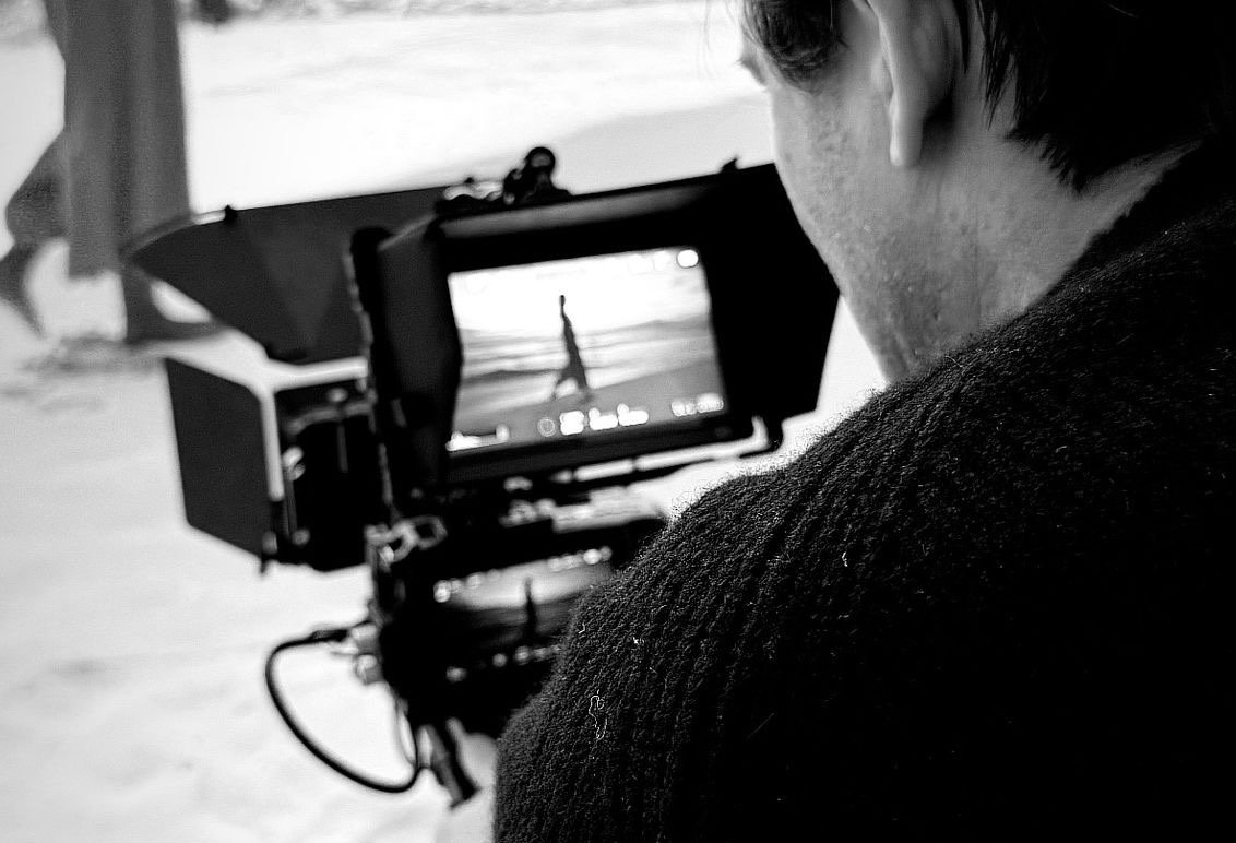 Pedro Pacheco cinematographer behind the scenes filming on set