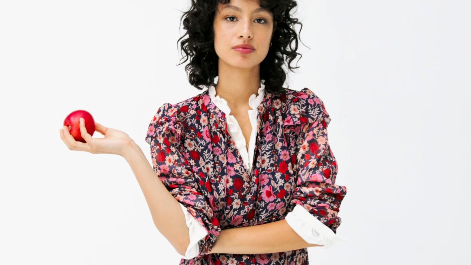 Hush Fall Campaign Film in white studio with models dancing and moving in dynamic choreography