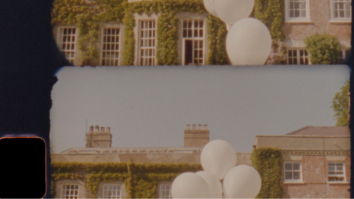 Daks AW Super 8 Film thumbnail showing heritage house and garden scene shot on analog film