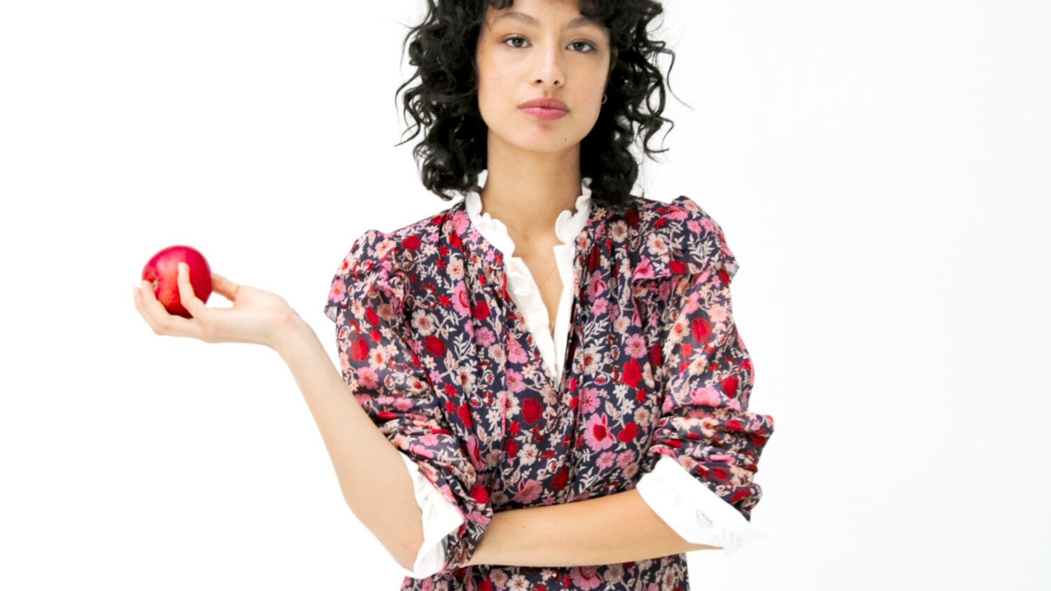 Hush Fall Campaign Film by Pedro Pacheco showing studio dance performance with minimal white background and expressive movement